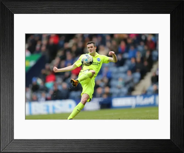 Framed Print : Intense Championship Clash: Preston North End vs. Brighton and Hove Albion (05MAR16) Framed Print : Intense Championship Clash: Preston North End vs. Brighton and Hove Albion (05MAR16)
