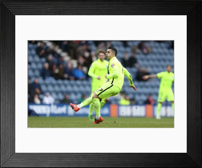 Framed Print : Championship Showdown: Preston North End vs. Brighton and Hove Albion (05MAR16) Framed Print : Championship Showdown: Preston North End vs. Brighton and Hove Albion (05MAR16)