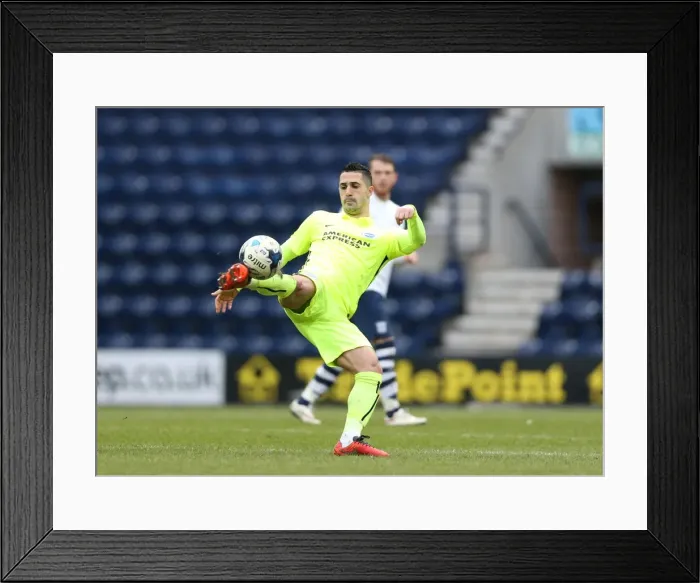 Framed Print : Championship Showdown: Preston North End vs. Brighton & Hove Albion at Deepdale (05MAR16) Framed Print : Championship Showdown: Preston North End vs. Brighton & Hove Albion at Deepdale (05MAR16)