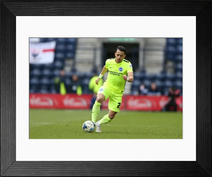 Framed Print : Championship Showdown: Preston North End vs. Brighton and Hove Albion at Deepdale (05MAR16) Framed Print : Championship Showdown: Preston North End vs. Brighton and Hove Albion at Deepdale (05MAR16)