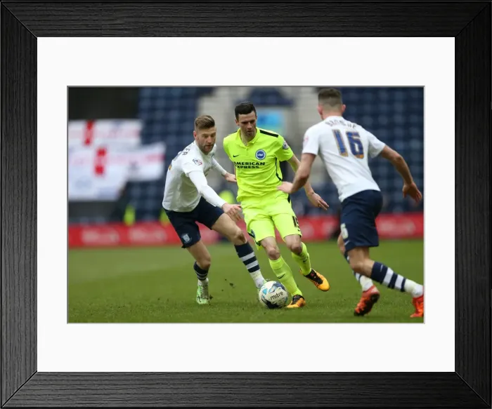 Framed Print : Sky Bet Championship Clash: Preston North End vs. Brighton and Hove Albion, 5 March 2016 Framed Print : Sky Bet Championship Clash: Preston North End vs. Brighton and Hove Albion, 5 March 2016