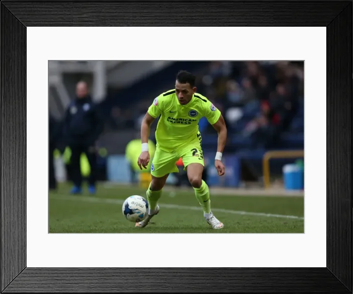 Framed Print : Sky Bet Championship: Preston North End vs. Brighton and Hove Albion Clash, 5 March 2016 Framed Print : Sky Bet Championship: Preston North End vs. Brighton and Hove Albion Clash, 5 March 2016