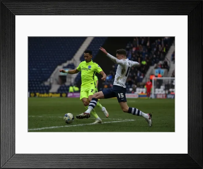 Framed Print : Sky Bet Championship: Preston North End vs. Brighton and Hove Albion Clash at Deepdale (05MAR16) Framed Print : Sky Bet Championship: Preston North End vs. Brighton and Hove Albion Clash at Deepdale (05MAR16)
