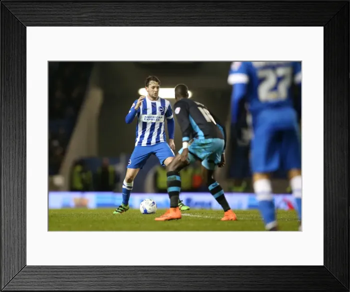 Framed Print : Intense Championship Showdown: Brighton and Hove Albion vs Sheffield Wednesday (08.03.2016) Framed Print : Intense Championship Showdown: Brighton and Hove Albion vs Sheffield Wednesday (08.03.2016)