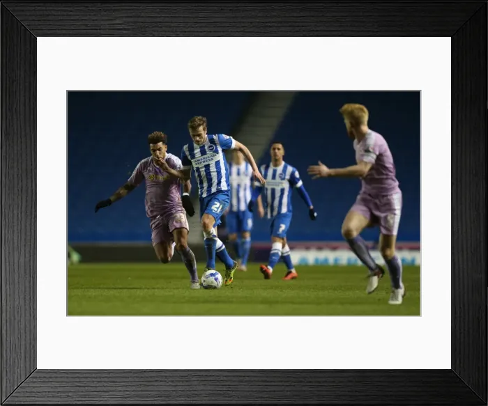 Framed Print : Battle in the Championship: Brighton and Hove Albion vs. Reading (15 March 2016) Framed Print : Battle in the Championship: Brighton and Hove Albion vs. Reading (15 March 2016)