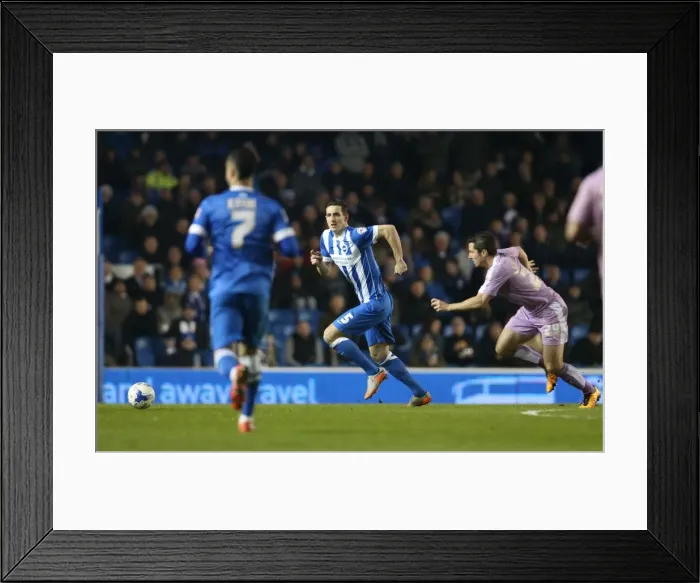 Framed Print : Intense Championship Showdown: Brighton and Hove Albion vs. Reading (15 March 2016) Framed Print : Intense Championship Showdown: Brighton and Hove Albion vs. Reading (15 March 2016)