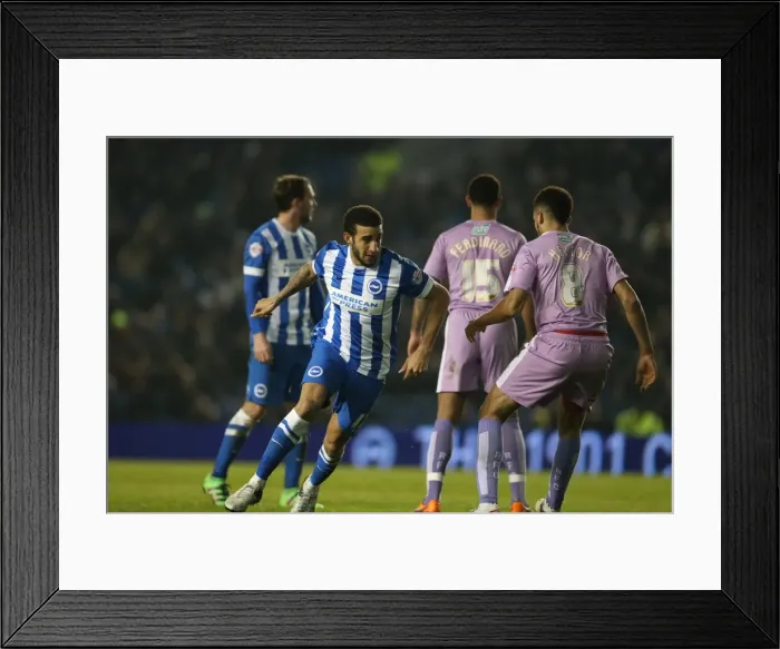 Framed Print : Intense Championship Showdown: Brighton and Hove Albion vs. Reading (15 March 2016) Framed Print : Intense Championship Showdown: Brighton and Hove Albion vs. Reading (15 March 2016)