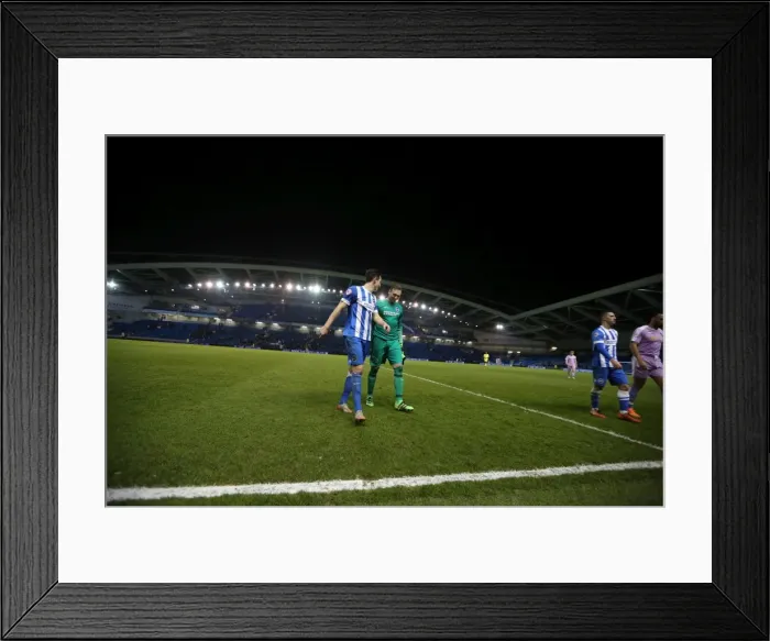 Framed Print : Intense Championship Showdown: Brighton and Hove Albion vs. Reading (15 March 2016) Framed Print : Intense Championship Showdown: Brighton and Hove Albion vs. Reading (15 March 2016)