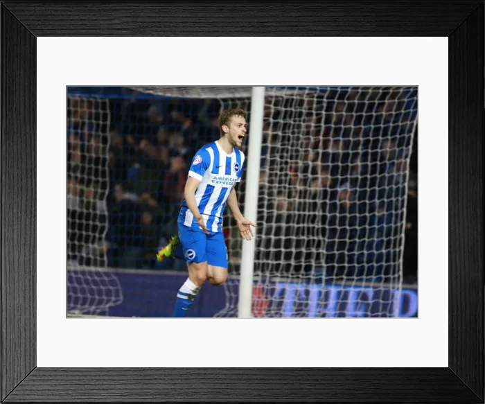 Framed Print : James Wilson Scores First Goal for Brighton & Hove Albion: 1-0 vs. Reading (March 15, 2016) Framed Print : James Wilson Scores First Goal for Brighton & Hove Albion: 1-0 vs. Reading (March 15, 2016)