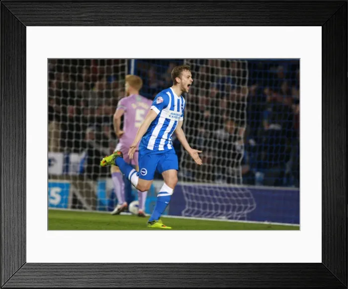 Framed Print : Brighton & Hove Albion's James Wilson Scores First Goal: 1-0 vs. Reading (Championship, 15 March 2016) Framed Print : Brighton & Hove Albion's James Wilson Scores First Goal: 1-0 vs. Reading (Championship, 15 March 2016)