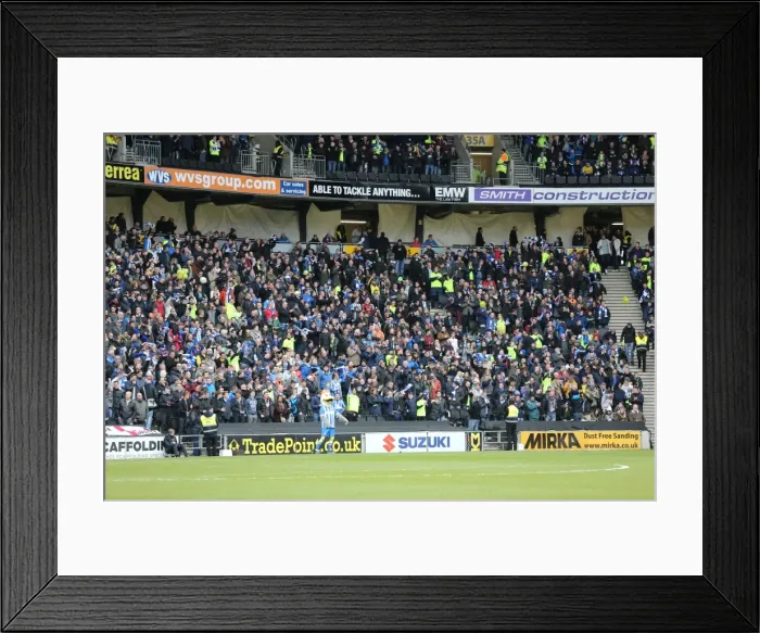 Framed Print : Brighton and Hove Albion's Triumphant Championship Victory over MK Dons (19MAR16) Framed Print : Brighton and Hove Albion's Triumphant Championship Victory over MK Dons (19MAR16)