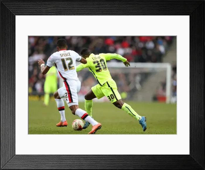 Framed Print : Brighton and Hove Albion Clinch Championship Victory over MK Dons (19MAR16) Framed Print : Brighton and Hove Albion Clinch Championship Victory over MK Dons (19MAR16)