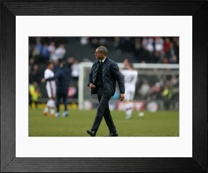 Framed Print : Championship Showdown: Brighton and Hove Albion vs MK Dons (19 MAR 2016) Framed Print : Championship Showdown: Brighton and Hove Albion vs MK Dons (19 MAR 2016)