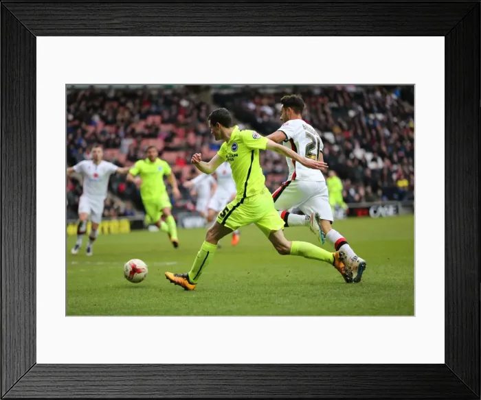 Framed Print : Brighton and Hove Albion's Championship Victory over Milton Keynes Dons (19 MAR 2016) Framed Print : Brighton and Hove Albion's Championship Victory over Milton Keynes Dons (19 MAR 2016)