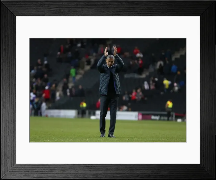 Framed Print : Brighton and Hove Albion Clinch Championship Victory over MK Dons (19MAR16) Framed Print : Brighton and Hove Albion Clinch Championship Victory over MK Dons (19MAR16)