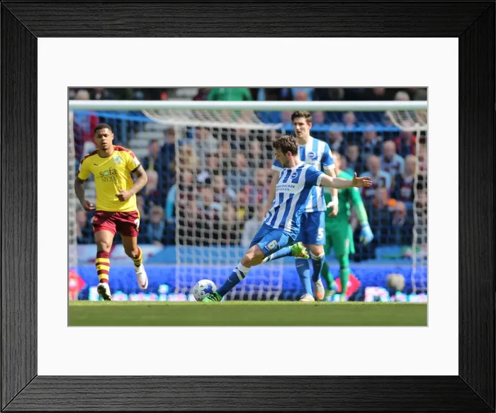 Framed Print : Intense Championship Showdown: Brighton and Hove Albion vs. Burnley (April 2016) Framed Print : Intense Championship Showdown: Brighton and Hove Albion vs. Burnley (April 2016)