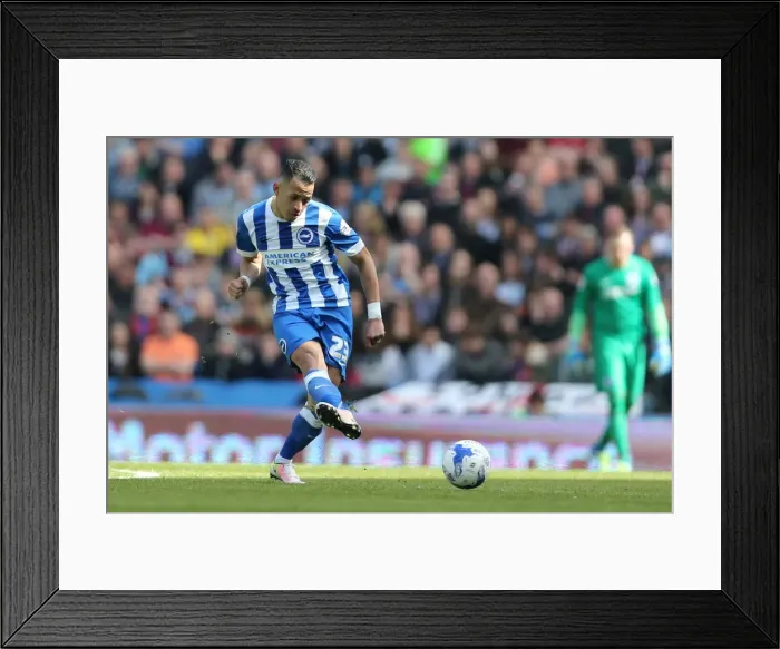 Framed Print : Intense Championship Showdown: Brighton & Hove Albion vs. Burnley (02APR16) Framed Print : Intense Championship Showdown: Brighton & Hove Albion vs. Burnley (02APR16)