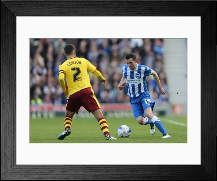 Framed Print : Intense Championship Showdown: Brighton and Hove Albion vs. Burnley (April 2016) Framed Print : Intense Championship Showdown: Brighton and Hove Albion vs. Burnley (April 2016)