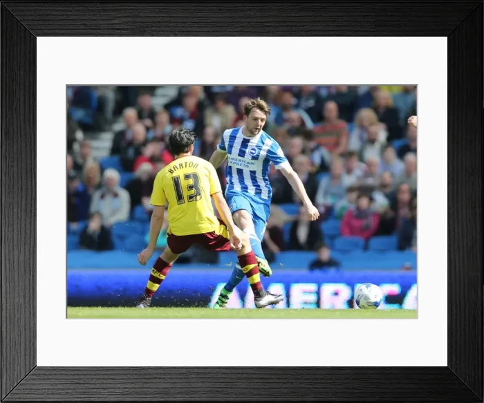 Framed Print : Brighton and Hove Albion vs. Burnley: Intense Sky Bet Championship Clash (02APR16) Framed Print : Brighton and Hove Albion vs. Burnley: Intense Sky Bet Championship Clash (02APR16)