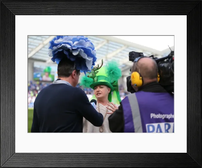 Framed Print : Intense Championship Showdown: Brighton and Hove Albion vs. Burnley (April 2016) Framed Print : Intense Championship Showdown: Brighton and Hove Albion vs. Burnley (April 2016)