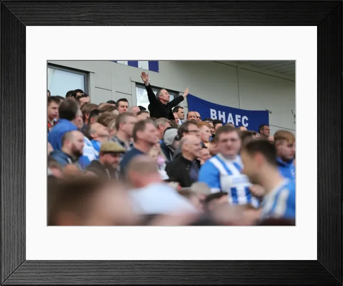 Framed Print : Intense Championship Showdown: Brighton and Hove Albion vs. Burnley (April 2016) Framed Print : Intense Championship Showdown: Brighton and Hove Albion vs. Burnley (April 2016)