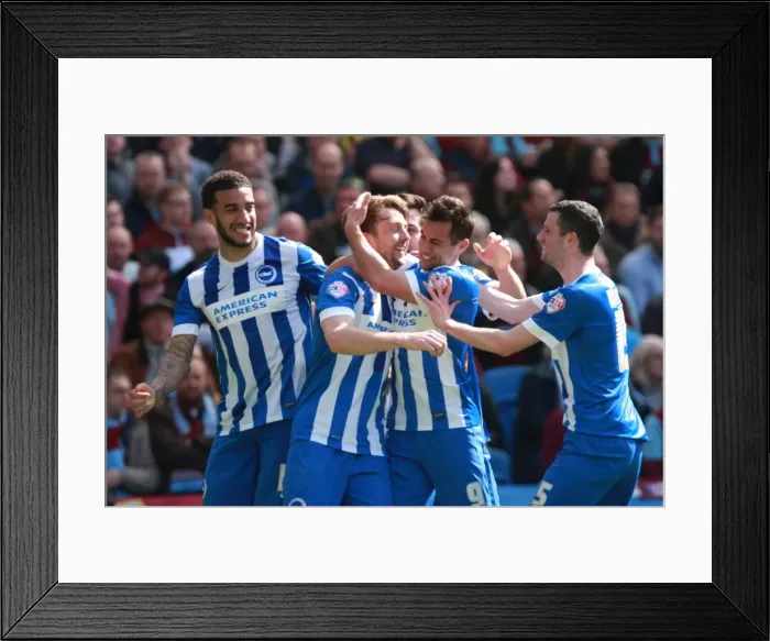 Framed Print : Dale Stephens Scores the Winning Goal: Brighton and Hove Albion vs. Burnley (April 2, 2016, Championship) Framed Print : Dale Stephens Scores the Winning Goal: Brighton and Hove Albion vs. Burnley (April 2, 2016, Championship)