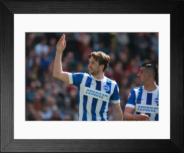 Framed Print : Dale Stephens Scores the Winning Goal: Brighton and Hove Albion vs. Burnley (02APR16) Framed Print : Dale Stephens Scores the Winning Goal: Brighton and Hove Albion vs. Burnley (02APR16)