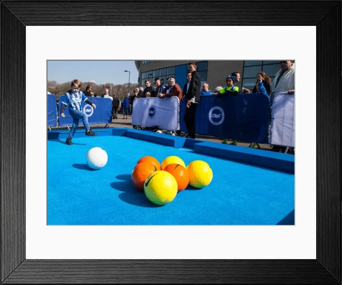 Framed Print : Brighton & Hove Albion vs. Burnley: Clash in the Sky Bet Championship (02APR16) Framed Print : Brighton & Hove Albion vs. Burnley: Clash in the Sky Bet Championship (02APR16)