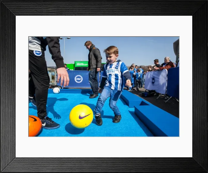 Framed Print : Brighton and Hove Albion vs. Burnley: A Championship Showdown at American Express Community Stadium (02APR16) Framed Print : Brighton and Hove Albion vs. Burnley: A Championship Showdown at American Express Community Stadium (02APR16)