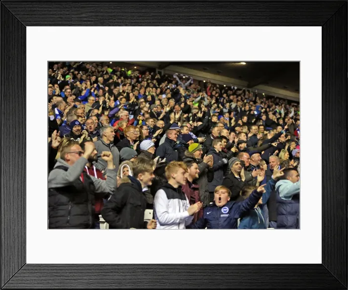 Framed Print : Brighton and Hove Albion vs. Birmingham City: Sky Bet Championship Showdown at St. Andrews (05 / 04 / 2016)