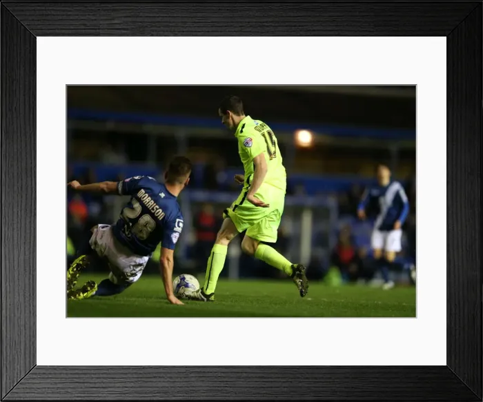 Framed Print : Brighton and Hove Albion vs Birmingham City: Sky Bet Championship Showdown at St. Andrews (05 / 04 / 2016)