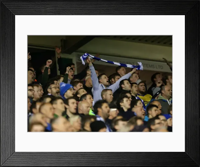 Framed Print : Brighton and Hove Albion vs. Birmingham City: Sky Bet Championship Showdown at St. Andrews (05 / 04 / 2016) Framed Print : Brighton and Hove Albion vs. Birmingham City: Sky Bet Championship Showdown at St. Andrews (05 / 04 / 2016)