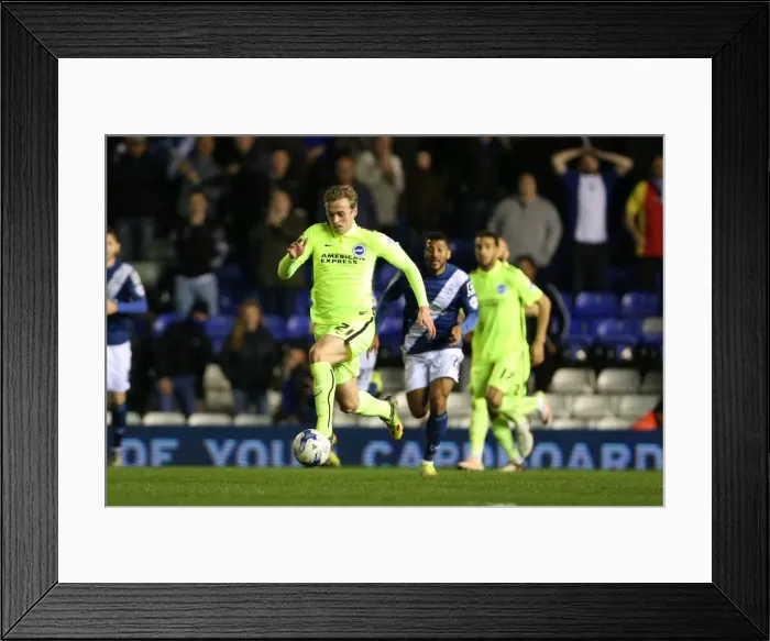 Framed Print : Brighton and Hove Albion vs. Birmingham City: Sky Bet Championship Showdown at St. Andrews (05APR16) Framed Print : Brighton and Hove Albion vs. Birmingham City: Sky Bet Championship Showdown at St. Andrews (05APR16)