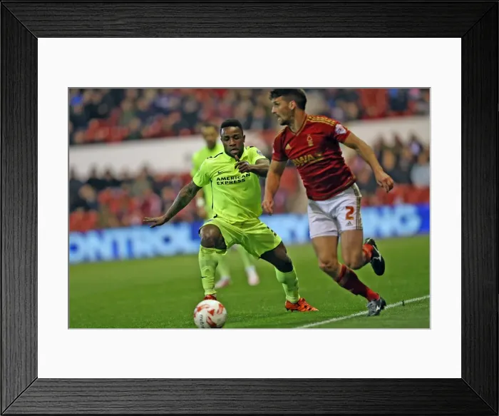 Framed Print : Intense Championship Showdown: Brighton and Hove Albion vs. Nottingham Forest (11APR16) Framed Print : Intense Championship Showdown: Brighton and Hove Albion vs. Nottingham Forest (11APR16)