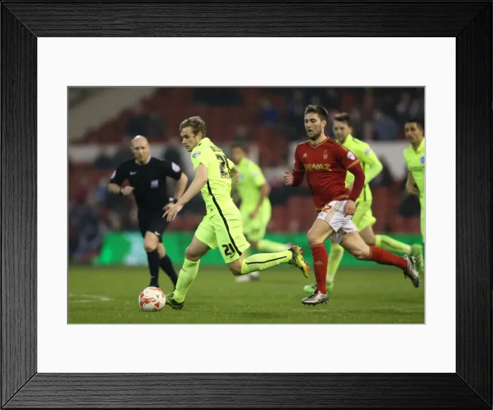 Framed Print : Exciting Championship Showdown: Brighton and Hove Albion vs. Nottingham Forest (11 April 2016) Framed Print : Exciting Championship Showdown: Brighton and Hove Albion vs. Nottingham Forest (11 April 2016)