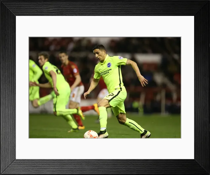 Framed Print : Intense Championship Showdown: Brighton and Hove Albion vs. Nottingham Forest (11APR16) Framed Print : Intense Championship Showdown: Brighton and Hove Albion vs. Nottingham Forest (11APR16)