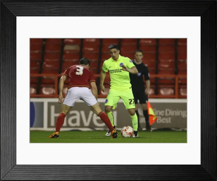 Framed Print : Brighton and Hove Albion vs. Nottingham Forest: Sky Bet Championship Showdown at City Ground (11 April 2016) Framed Print : Brighton and Hove Albion vs. Nottingham Forest: Sky Bet Championship Showdown at City Ground (11 April 2016)