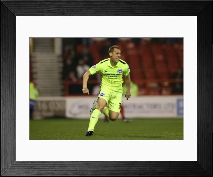 Framed Print : Intense Championship Showdown: Brighton and Hove Albion vs. Nottingham Forest (11APR16) Framed Print : Intense Championship Showdown: Brighton and Hove Albion vs. Nottingham Forest (11APR16)