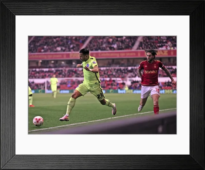Framed Print : Intense Championship Showdown: Brighton and Hove Albion vs. Nottingham Forest (11APR16) Framed Print : Intense Championship Showdown: Brighton and Hove Albion vs. Nottingham Forest (11APR16)