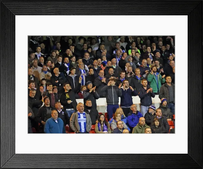 Framed Print : Brighton and Hove Albion vs. Nottingham Forest: Sky Bet Championship Showdown at City Ground (11APR16) Framed Print : Brighton and Hove Albion vs. Nottingham Forest: Sky Bet Championship Showdown at City Ground (11APR16)