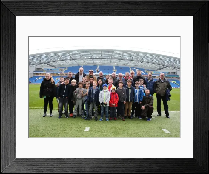 Framed Print : Intense Championship Showdown: Brighton & Hove Albion vs. Fulham (15th April 2016) Framed Print : Intense Championship Showdown: Brighton & Hove Albion vs. Fulham (15th April 2016)