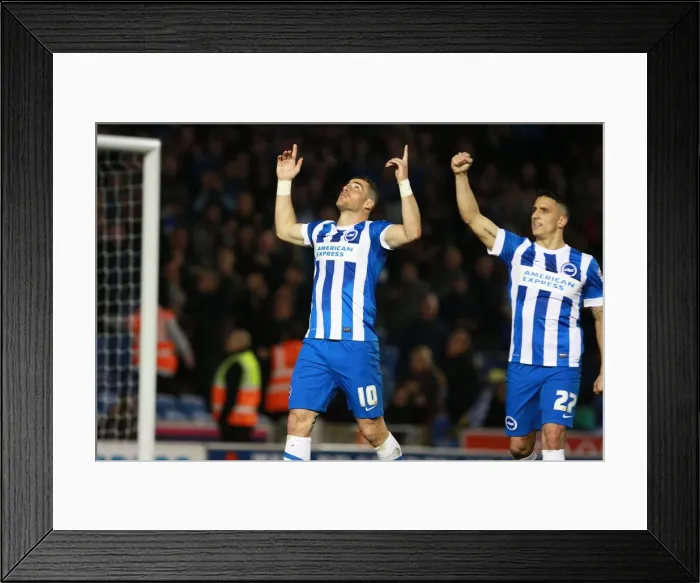 Framed Print : Brighton's Tomer Hemed Scores Double: Brighton and Hove Albion vs Fulham, Sky Bet Championship 2016 Framed Print : Brighton's Tomer Hemed Scores Double: Brighton and Hove Albion vs Fulham, Sky Bet Championship 2016