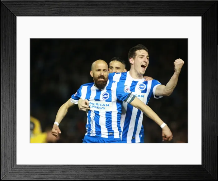 Framed Print : Bruno Saltor's Thrilling Goal: Brighton and Hove Albion vs. Fulham (Sky Bet Championship, 15APR16) Framed Print : Bruno Saltor's Thrilling Goal: Brighton and Hove Albion vs. Fulham (Sky Bet Championship, 15APR16)