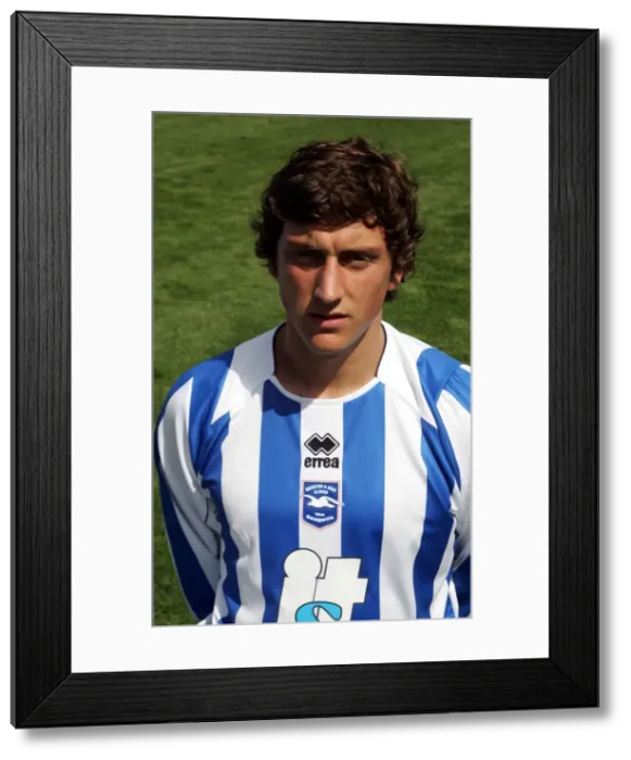 Framed Print : Tommy Elphick: A Defiant Seagull of Brighton and Hove Albion FC Framed Print : Tommy Elphick: A Defiant Seagull of Brighton and Hove Albion FC