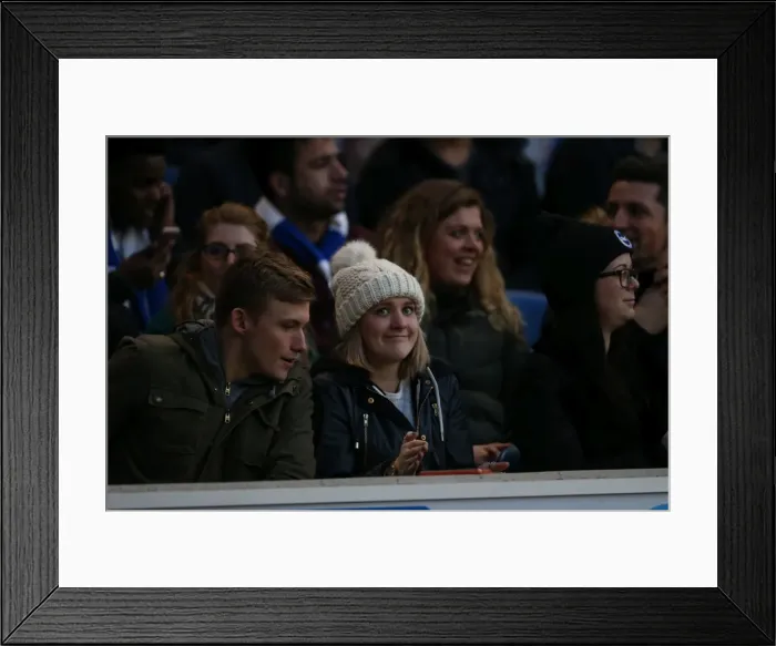 Framed Print : Intense Championship Showdown: Brighton and Hove Albion vs. QPR (19APR16) Framed Print : Intense Championship Showdown: Brighton and Hove Albion vs. QPR (19APR16)