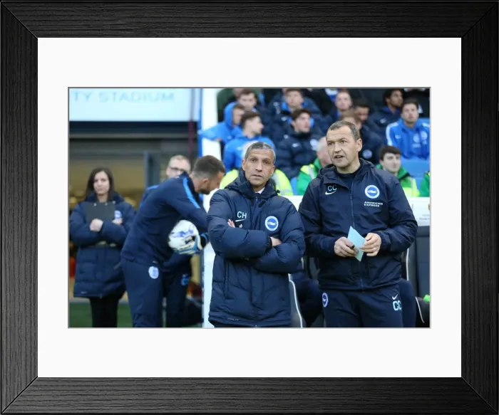 Framed Print : Intense Championship Showdown: Brighton and Hove Albion vs. QPR (19APR16) Framed Print : Intense Championship Showdown: Brighton and Hove Albion vs. QPR (19APR16)