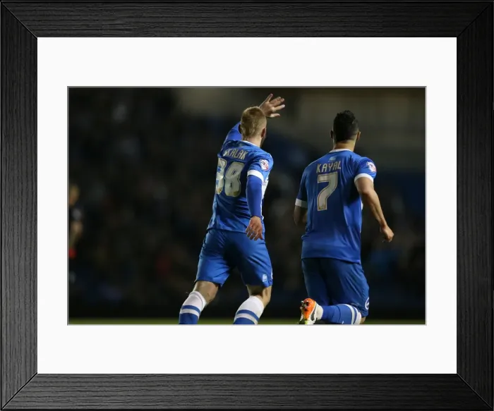 Framed Print : Intense Championship Showdown: Brighton and Hove Albion vs. QPR (19APR16) Framed Print : Intense Championship Showdown: Brighton and Hove Albion vs. QPR (19APR16)