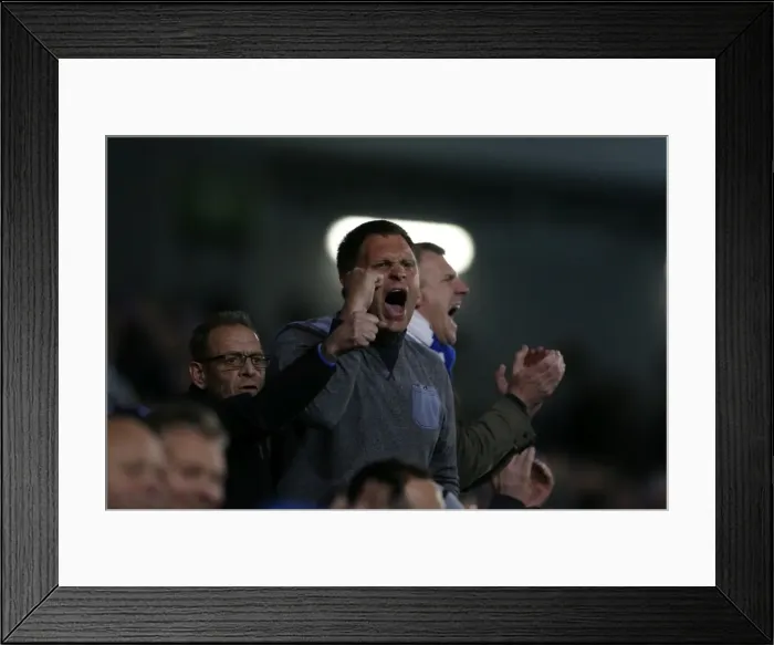 Framed Print : Intense Championship Showdown: Brighton and Hove Albion vs. QPR (19APR16) Framed Print : Intense Championship Showdown: Brighton and Hove Albion vs. QPR (19APR16)
