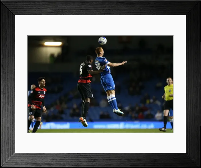 Framed Print : Brighton and Hove Albion vs. QPR: Intense Championship Clash at American Express Community Stadium (19APR16) Framed Print : Brighton and Hove Albion vs. QPR: Intense Championship Clash at American Express Community Stadium (19APR16)