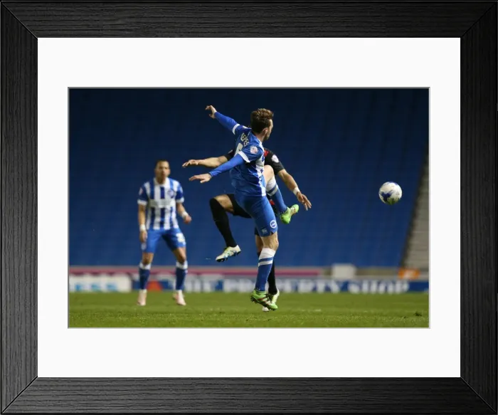 Framed Print : Intense Championship Showdown: Brighton & Hove Albion vs. QPR (19APR16) Framed Print : Intense Championship Showdown: Brighton & Hove Albion vs. QPR (19APR16)
